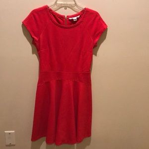 Diane von Furstenberg red dress